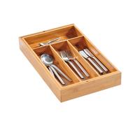 Kesper portaposate allungabile bambu 26-49x43x6cm - 052512