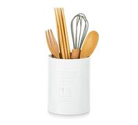 Porta Posate Mestoli Utensili Cucina: Vaso Porta Mestoli Da Cucina Bianco in Inossidabile Porta Posate Da Scolare Vintage in Stile Nordico Durevole Scola Organizzatori di Posate con Superficie Opaca