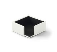 Porta Post it Atena - Vera Pelle Bianco - Eglooh