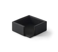Porta Post it Atena - Vera Pelle Nero - Eglooh