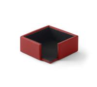 Porta Post it Atena - Vera Pelle Rosso Ferrari - Eglooh