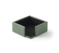 Porta Post it Atena - Vera Pelle Verde Salvia - Eglooh