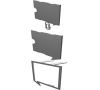 Porta Post-It con Design Graffetta Stampato 3D Organizer da Scrivania