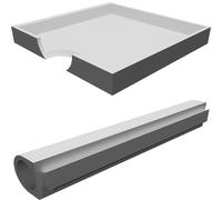 Porta Post-it e Penna per Frigorifero Muro - Organizer Stampato 3D
