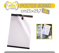 PORTA POSTER PVC busta avvisi parete vetrata messaggio pvc informazioni messaggi