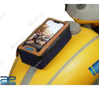 Porta Pouch Magnetico Per Serbatoio Blu Tan Per BSA Triumph Royal Enfield