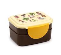 Porta Pranzo Bento con Posate e Chiusura a Clip - Pirati - Jolly Rogers