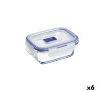 Porta pranzo Ermetico Luminarc Pure Box Active 380 ml 12 x 9 cm Bicolore Vetr