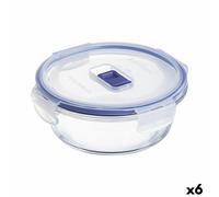 Porta pranzo Ermetico Luminarc Pure Box Active 670 ml 14 x 6 cm Bicolore Vetr