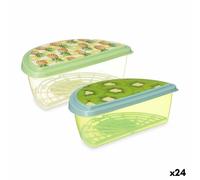 Porta pranzo Leknes Plastica Ananas Kiwi 1,2 L Frutta [24 Unità]