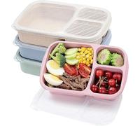 Porta Pranzo Lunch Box 4 Pack Portamerenda Bambina Bambino Scuola Termico Merenda Bento Bambini Portapranzo Schiscetta