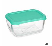 Porta pranzo Pasabahce SNOW BOX Verde Trasparente Vetro Polietilene 420 ml [1
