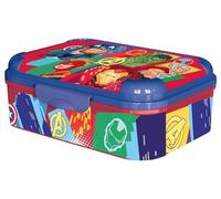 Porta Pranzo per Bambini Avengers Marvel- Lunch Box Senza BPA, A Prova di Perdite, Adatto a Microonde e Lavastoviglie, Portamerenda Riutilizzabile con Design Averngers, Portasandwich per Scuola e Gita