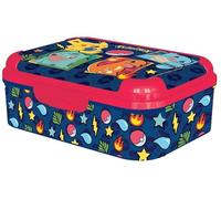 Porta Pranzo Pokémon per Bambini - Lunch Box Senza BPA, A Prova di Perdite, Adatto a Microonde e Lavastoviglie, Portamerenda Pokémon Riutilizzabile e Lavabile, Pratico Porta Sandwich per Bambini