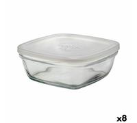 Porta Pranzo Quadrato con Coperchio Duralex FreshBox 1,15 L 17 x 17 x 7 cm [8