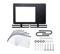 Porta Premi - Rack Metallico Con 10 Borsellini Per Medaglie - Supporto Per Trofei A Muro - per Corridori Gare Sport Calcio Nuoto Tennis Pallacanestro Conservazione Collezione Palestra Domestica