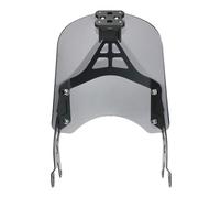 Porta protettore del parabrezza per moto da 650 cc compatibile con i modelli di intercettore GT continentale adatta a una staffa di navigazione del parabrezza(STYLE 2 Type 1 Grey)