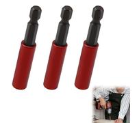 Porta-punte a Cambio Rapido,Supporto Magnetico per Punte,Punte per Avvitatore a Percussione,Portainserti per Trapano Magnetico,Portainserti Magnetico con Punte,Portainserti Sgancio Rapido,3PCS