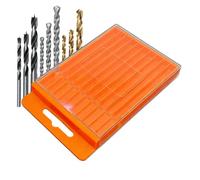 Porta Punte a Cassetta | Estrattore Portatile per Piccoli Componenti - Organizzatore Punte da Trapano | Per Officina Garage Progetti Fai da Te Utensili Piccole Parti