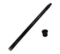 Porta punte per trapano ad acqua per rimozione del nucleo, strumento di perforazione a martello inverso in acciaio legato, compatibile con punte da trapano standard, lunghezza 40 cm/50 cm, nero (50 cm