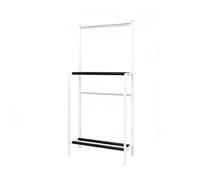 Porta Racchette Da Badminton In Ferro, Porta Racchette Da Pavimento, Porta Racchette A Due Livelli, Adatto For La Scuola E Il Campo Di Allenamento(Color-1)