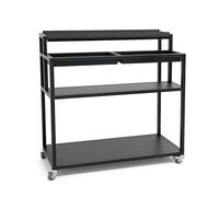 Porta Racchette Da Badminton, Porta Racchette Da Pavimento A 2 Livelli, Imbottitura In Spugna Ispessita, Adatto For Palestra E Campo Di Allenamento