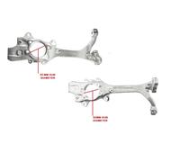 Porta Ramo Sterzante Anteriore Coppia 92MM Per Audi Avant A6 C6 4F5 2.7/3.0/4.2