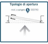 Porta Raso Muro con serratura INVISIBILE Filo Muro CONSEGNA RAPIDA