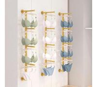 Porta-reggiseno in metallo da appendere alla parete per riporre lingerie, espositore salvaspazio per biancheria intima