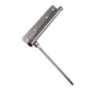 Porta regolabile a molla chiusura porta Chiudiporta automatico a montaggio superficiale in acciaio inox, molla ignifuga, capacità 45 kg, montaggio 90 mm, larghezza cancello 1000 mm