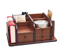 Porta remoto - stand di controllo remoto, organizzatore da scrivania 30x20x14cm | Organizzazione piccoli mobili, mensole per il letto del divano del letto per hotel a per la casa per la casa so