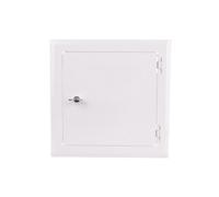 Porta revisione metallo 140x140mm bianco DMW81
