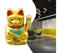 Porta ricchezza e felicità con il gatto fortunato oscillante elettrico da 5 pol