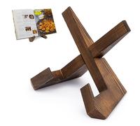 Porta Ricettario Da Cucina; Poggia Libro Ricette Legno; Leggio per Libri Di Cuci