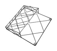 Porta Riviste Bagno Mensola Da Parete in Ferro Portariviste Scaffale Per