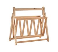Porta Riviste in Legno Pieghevole Salvaspazio 36.5x30 H 37.5 cm