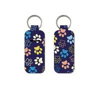 Porta rossetto anelli gatti artiglio balsamo labbra titolare portachiavi portatile rossetto manica per uso quotidiano anelli portatili gatti artiglio manica per donna, A