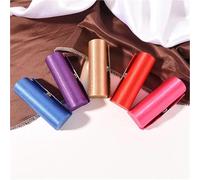 Porta rossetto Porta rossetto Porta rossetto Porta rossetto con ricamo retrò, motivo floreale, con specchio, borse for cosmetici(Beige)