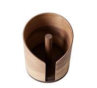 Porta Rotoli Cucina Supporto da Design Rustico Base Antiscivolo | Porta Cucina Decorazione Tavolo Per Casa Bagno Soggiorno Piano Di Lavoro Ufficio Appartamento Casale Bar Feste