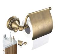 Porta rotoli da toilette - Supporto per carta igienica da parete retrò, portaoggetti decorativo per casa di campagna, appartamento, campeggio, auto, bagno, organizzazione moderna