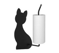 Porta rotoli di carta | Porta rotoli - Dispenser montabile con disegno di gatto per l'organizzazione della casa stoccaggio appartamento ospiti