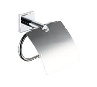 Porta Rotolo Carta Chiuso Linea Giona Dhimp Cromo Fiss con Viti