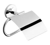 PORTA ROTOLO CARTA CHIUSO Mod ONE CROMO 16.5xh 15x6 Accessori Bagno Metaform