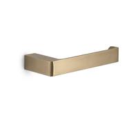 Porta rotolo Panarea carta igienica in ottone oro satinato cm 17.5 arredo bagno - CONFEZIONE: 1 pz., Colore: Oro Matt
