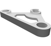 Porta Rotolo Stagno per Profili Tubo Alluminio 10mm - Modulare Stampato