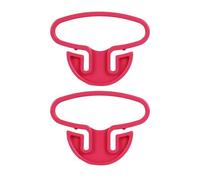 Porta sacchetti della spesa, confezione da 2 manici per sacchetti della spesa, supporto per la spesa resistente, comodo trasporto di generi alimentari, borse pesanti, impugnatura ergonomica per un