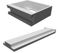 Porta Sacchetti IKEA ISTAD Organizer Mobile Cucina Binari Stampati 3D