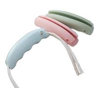 Porta sacchetti per alimenti in silicone, manici per sacchetti della spesa, multiuso, per la spesa, manici per utensili da cucina (rosa, blu e verde)