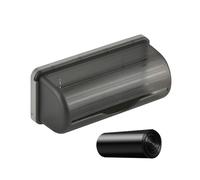 Porta sacchetti per la spazzatura - Porta dispenser per sacchetti della spazzatura | 18 x 8 x 7,2 cm Ganci per la spazzatura | Contenitore per la spazzatura | Murlato sotto scatola del contenitore per