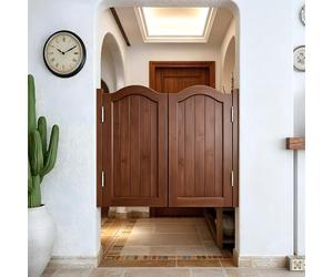 Porta Saloon Legno Coppia, Porte Basculanti con Cerniere Incluse